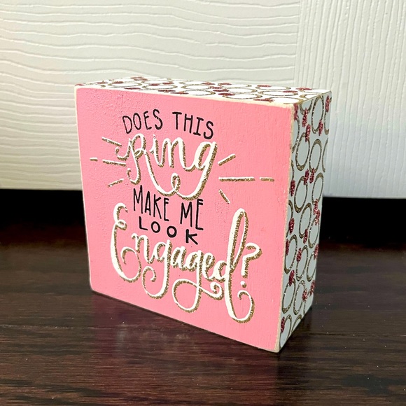 Does This Ring Make Me Look Engaged? Bridal Gift. - Picture 1 of 4